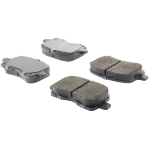 Centric Posi Quiet™ Semi-Metallic Brake Pads for Chevrolet Prizm - 104.07410