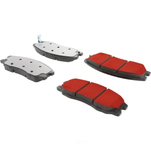 Centric Posi Quiet Pro™ Ceramic Front Disc Brake Pads for Chevrolet Captiva Sport - 500.12640