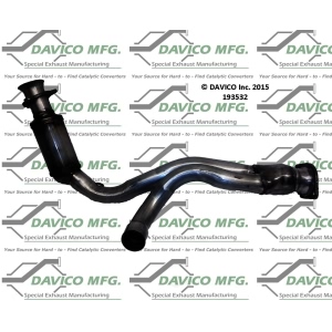 Davico Direct Fit Catalytic Converter and Pipe Assembly for GMC Yukon XL 1500 - 193532