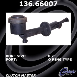 Centric Premium Clutch Master Cylinder for Chevrolet S10 - 136.66007