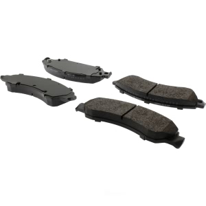 Centric Posi Quiet™ Extended Wear Semi-Metallic Front Disc Brake Pads for GMC Yukon - 106.10920