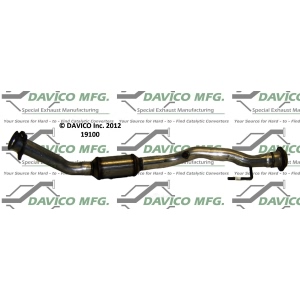 Davico Direct Fit Catalytic Converter and Pipe Assembly for GMC - 19100