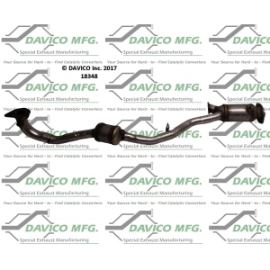 Davico Direct Fit Catalytic Converter and Pipe Assembly - 18348