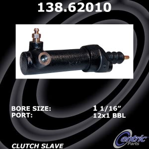 Centric Premium Clutch Slave Cylinder for Chevrolet Corvette - 138.62010