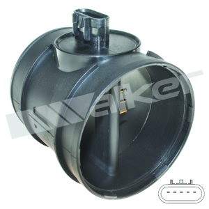 Walker Products Mass Air Flow Sensor for Cadillac Escalade - 245-1229