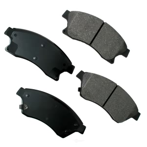 Akebono Pro-ACT™ Ultra-Premium Ceramic Front Disc Brake Pads for Chevrolet Sonic - ACT1522