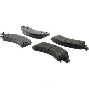 Centric Posi Quiet™ Extended Wear Semi-Metallic Rear Disc Brake Pads for GMC Savana 2500 - 106.09740