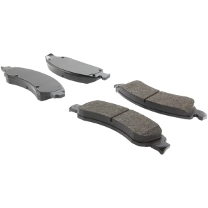 Centric Posi Quiet™ Extended Wear Semi-Metallic Front Disc Brake Pads for Chevrolet Tahoe - 106.13630