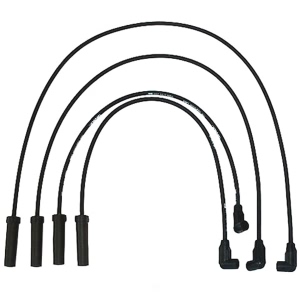 Denso Spark Plug Wire Set for Chevrolet Celebrity - 671-4021