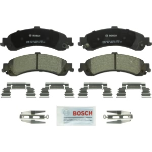Bosch QuietCast™ Premium Ceramic Rear Disc Brake Pads for Chevrolet Avalanche 1500 - BC834