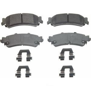 Wagner Thermoquiet Ceramic Rear Disc Brake Pads for Cadillac DTS - QC792B