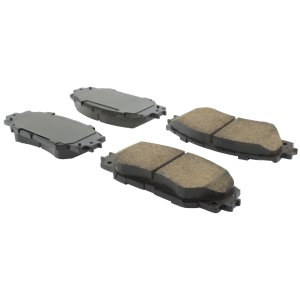 Centric Posi Quiet™ Ceramic Front Disc Brake Pads for Pontiac Vibe - 105.12100