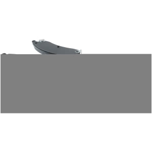 Centric Posi Quiet™ Extended Wear Semi-Metallic Front Disc Brake Pads for Pontiac Bonneville - 106.10190