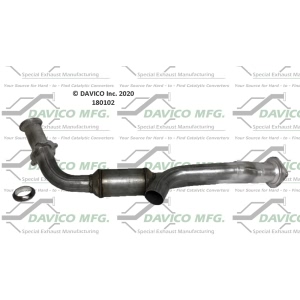 Davico Direct Fit Catalytic Converter and Pipe Assembly for GMC Yukon XL 1500 - 180102