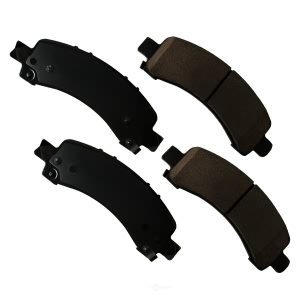 Akebono Pro-ACT™ Ultra-Premium Ceramic Rear Disc Brake Pads for Chevrolet Avalanche 1500 - ACT974