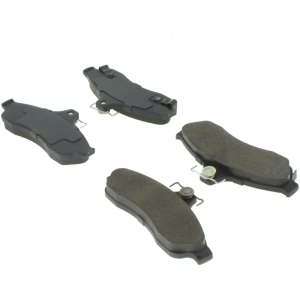 Centric Posi Quiet™ Extended Wear Semi-Metallic Rear Disc Brake Pads for Chevrolet Caprice - 106.06280