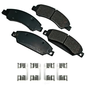 Akebono Pro-ACT™ Ultra-Premium Ceramic Front Disc Brake Pads for Chevrolet Avalanche - ACT1092