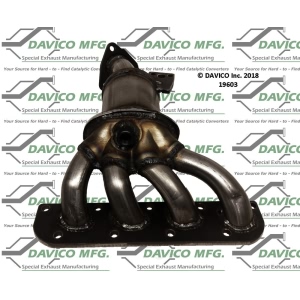 Davico Exhaust Manifold with Integrated Catalytic Converter for Cadillac ELR - 19603