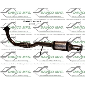 Davico Direct Fit Catalytic Converter and Pipe Assembly for Saturn SC1 - 14455