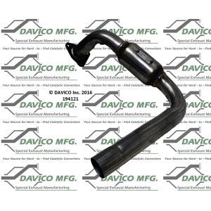 Davico Direct Fit Catalytic Converter and Pipe Assembly for GMC Envoy XUV - 194121