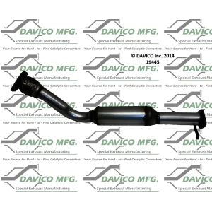 Davico Direct Fit Catalytic Converter and Pipe Assembly for Chevrolet Monte Carlo - 19445