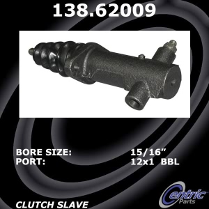 Centric Premium Clutch Slave Cylinder for Pontiac Fiero - 138.62009