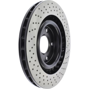 Centric SportStop Drilled 1-Piece Front Brake Rotor for Chevrolet Corvette - 128.62086