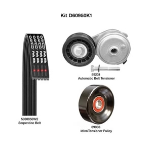 Dayco Demanding Drive Kit for GMC Jimmy - D60950K1