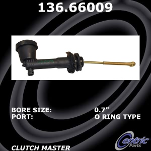 Centric Premium Clutch Master Cylinder for GMC K3500 - 136.66009