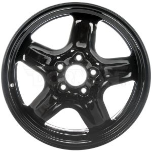 Dorman 5 Spoke Black 17X7 5 Steel Wheel - 939-103