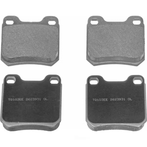 Wagner ThermoQuiet Semi-Metallic Disc Brake Pad Set for Saturn LW200 - MX709A