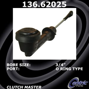 Centric Premium Clutch Master Cylinder for Saturn SL1 - 136.62025