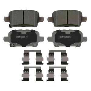 Wagner Thermoquiet Ceramic Rear Disc Brake Pads for GMC Terrain - QC1915