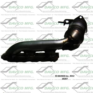 Davico Exhaust Manifold with Integrated Catalytic Converter for Chevrolet Tracker - 18207