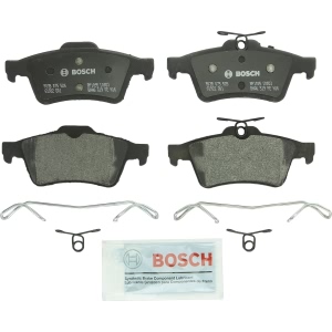 Bosch QuietCast™ Premium Organic Rear Disc Brake Pads for Pontiac Solstice - BP1095