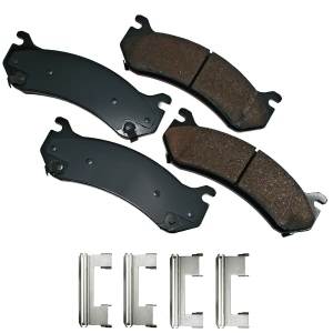 Akebono Pro-ACT™ Ultra-Premium Ceramic Front Disc Brake Pads for Chevrolet Express 1500 - ACT785