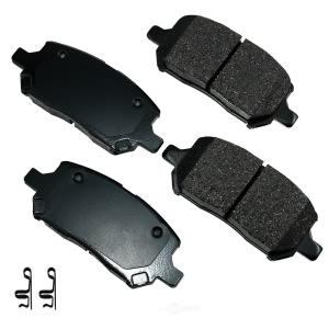 Akebono Pro-ACT™ Ultra-Premium Ceramic Front Disc Brake Pads for Saturn Ion - ACT956