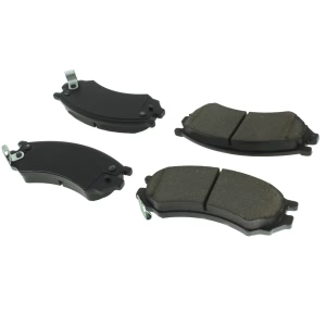 Centric Posi Quiet™ Extended Wear Semi-Metallic Front Disc Brake Pads for Saturn SL2 - 106.05070