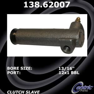 Centric Premium Clutch Slave Cylinder for Pontiac Fiero - 138.62007