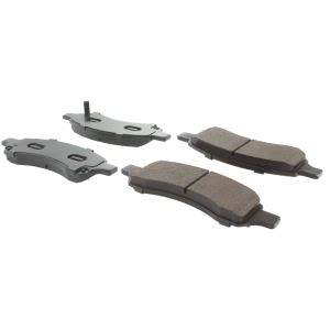 Centric Posi Quiet™ Ceramic Front Disc Brake Pads for Buick Enclave - 105.11691