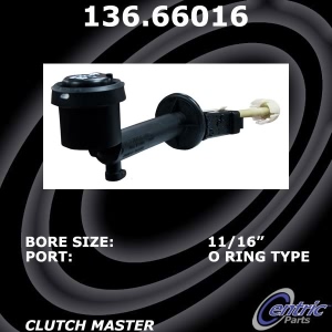 Centric Premium Clutch Master Cylinder for GMC Sierra 1500 - 136.66016