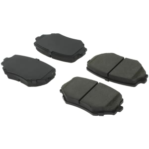 Centric Posi Quiet™ Extended Wear Semi-Metallic Front Disc Brake Pads for Chevrolet Tracker - 106.06800