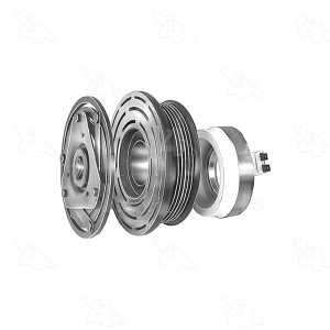 Four Seasons Reman GM Frigidaire/Harrison R4 Radial Clutch Assembly w/ Coil for Chevrolet K2500 - 48657