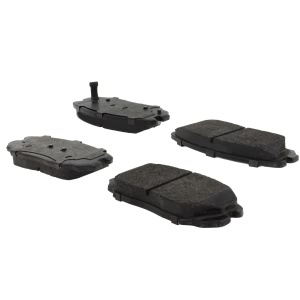Centric Posi Quiet™ Extended Wear Semi-Metallic Front Disc Brake Pads for Buick LaCrosse - 106.11251