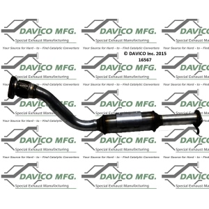 Davico Direct Fit Catalytic Converter and Pipe Assembly for Chevrolet Monte Carlo - 16567