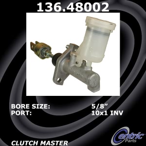 Centric Premium Clutch Master Cylinder for Chevrolet Tracker - 136.48002