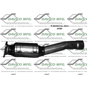 Davico Direct Fit Catalytic Converter and Pipe Assembly for Chevrolet Corvette - 16580