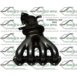 Davico Exhaust Manifold with Integrated Catalytic Converter for Chevrolet Sonic - 19522