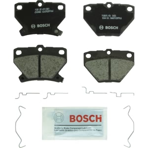 Bosch QuietCast™ Premium Organic Rear Disc Brake Pads for Pontiac Vibe - BP823