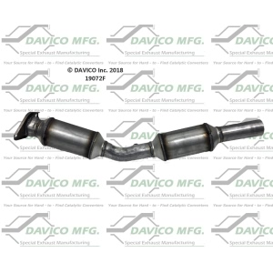 Davico Direct Fit Catalytic Converter and Pipe Assembly for Pontiac Vibe - 19072F